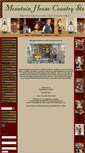 Mobile Screenshot of mountainhousecountrystore.com